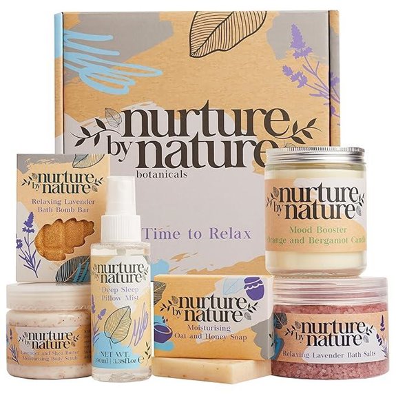 NURTURE BY NATURE Relax & Calm Christmas Gift Basket