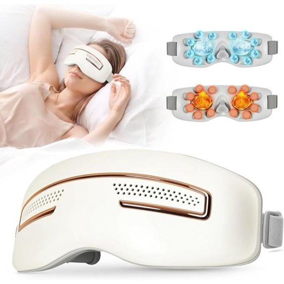 Eye Massager with Heat Cooling and Bluetooth Music