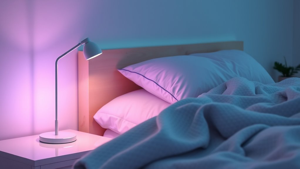 relaxing light and sound