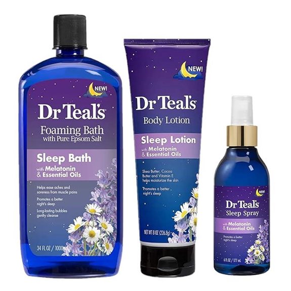 Dr Teals Melatonin Sleep Bath Gift Set