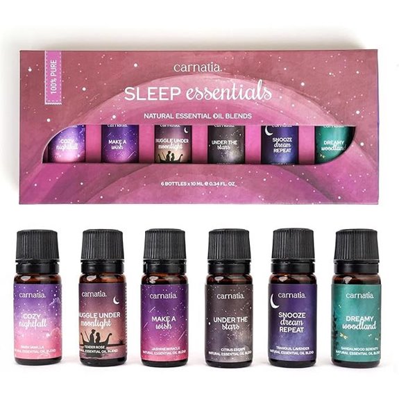 Carnatia Sleep Essential Oil Set for Relaxation
