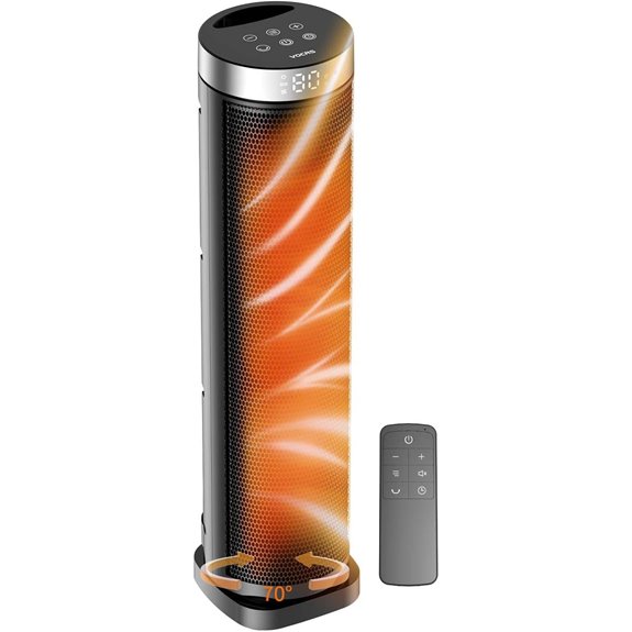 Indoor Space Heater with Remote & Oscillation