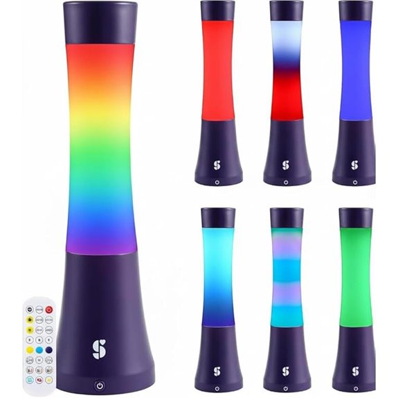 Sensory Lava Lamp with Remote for Relaxation