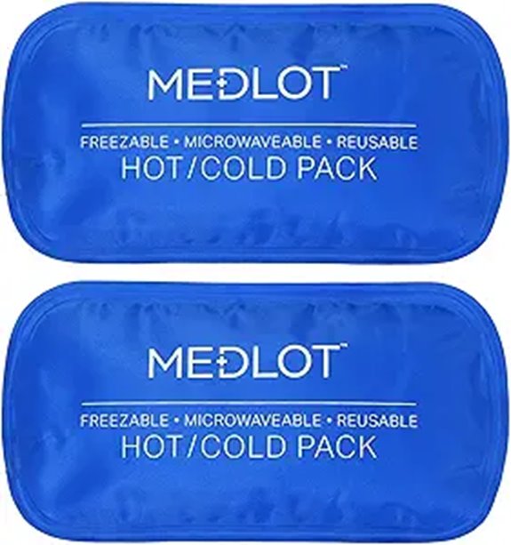 LotFancy Reusable Gel Ice Packs for Pain Relief