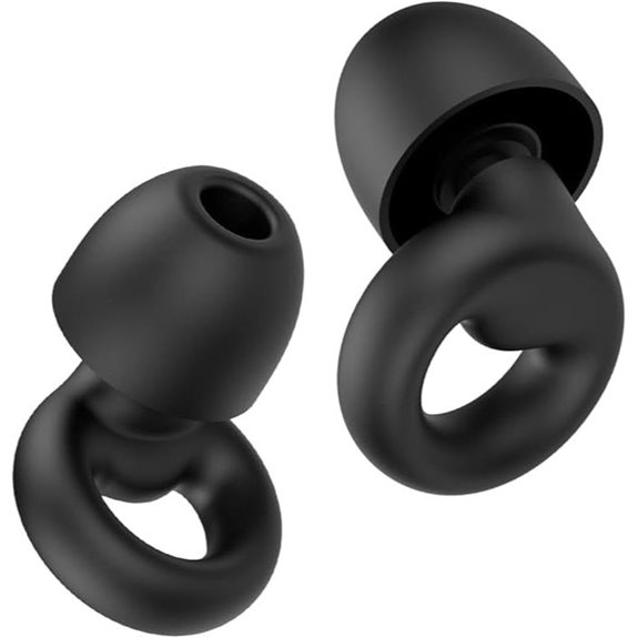 Noise Cancelling Reusable Ear Plugs for Sleep & Travel
