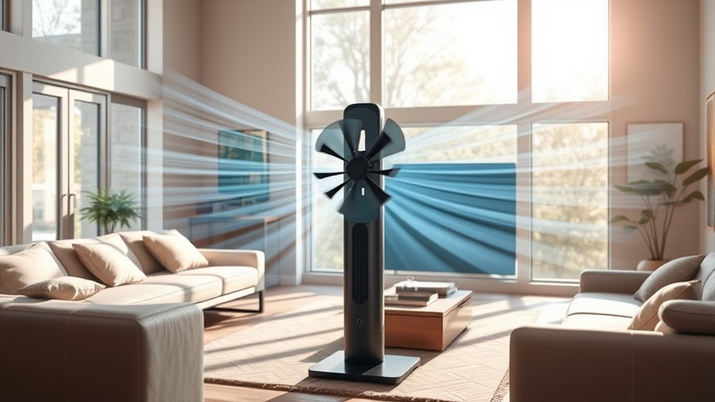 room airflow and features