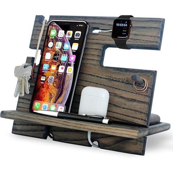 BarvA Rustic Phone Docking Station and Organizer