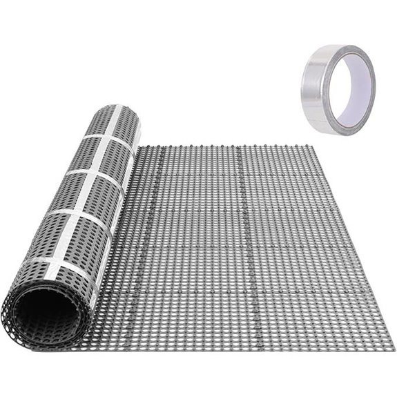 Interlocking RV Mattress Underlay with Aluminum Tape