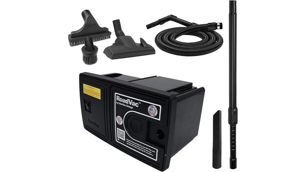 rv wall mount vacuum system