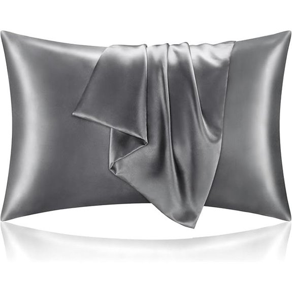 BEDELITE Satin Pillowcase 2-Pack Cooling Queen Size