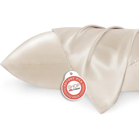 Bedsure Satin Queen Pillowcases Set of 2