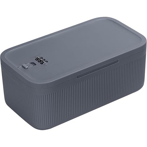 Lockable Storage Box for Food Medicines and Snacks