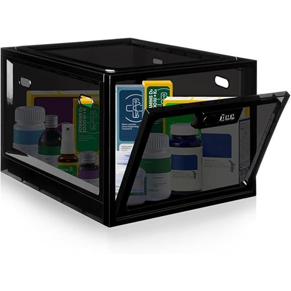 Lockable Medication & Electronics Storage Box
