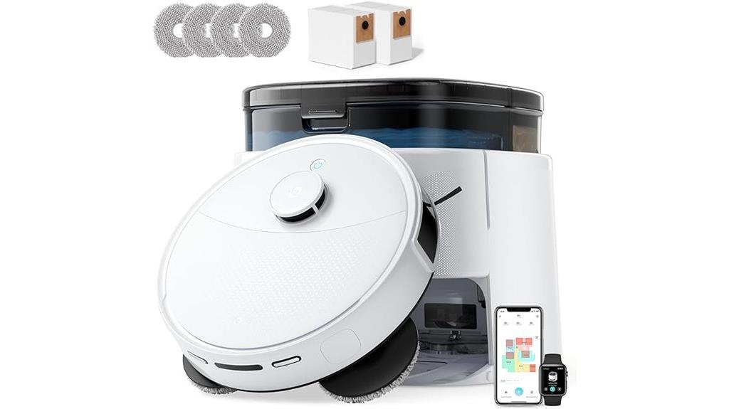 self emptying wi fi robot