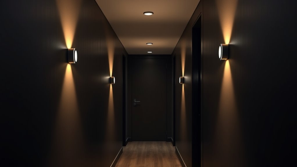 sensor range brightness adjustability