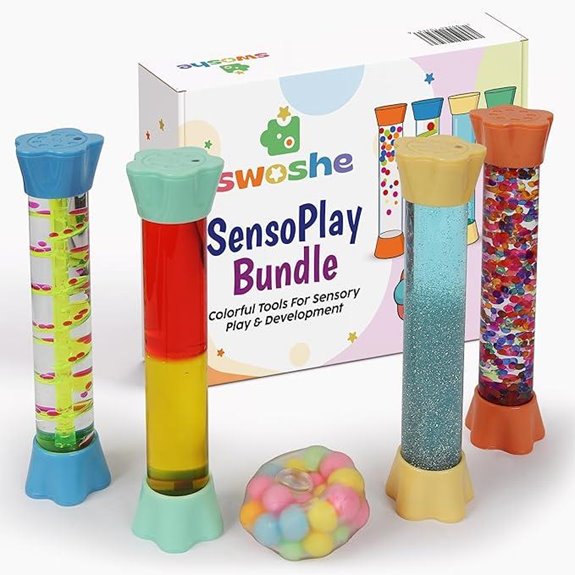 SensoPlay Sensory Fidget Tubes for Stress Relief