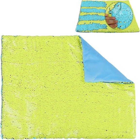 Weighted Kids Sensory Lap Pad with Sequins
