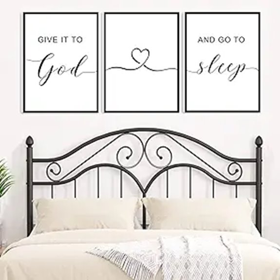 Framed Give it to God Wall Signs (Set of 3)