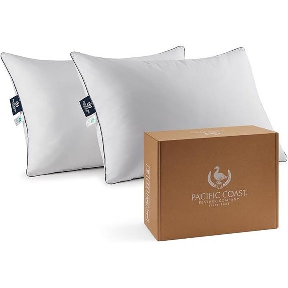 Pacific Coast Goose Feather Down Pillows (Set of 2)