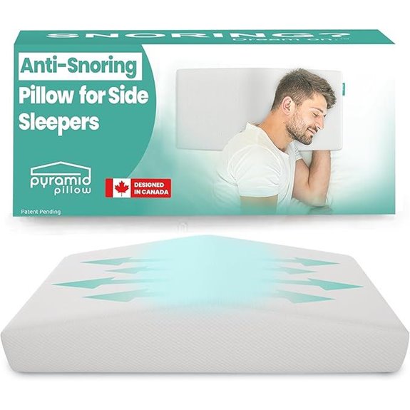 Anti-Snoring Pillow for Side Sleepers