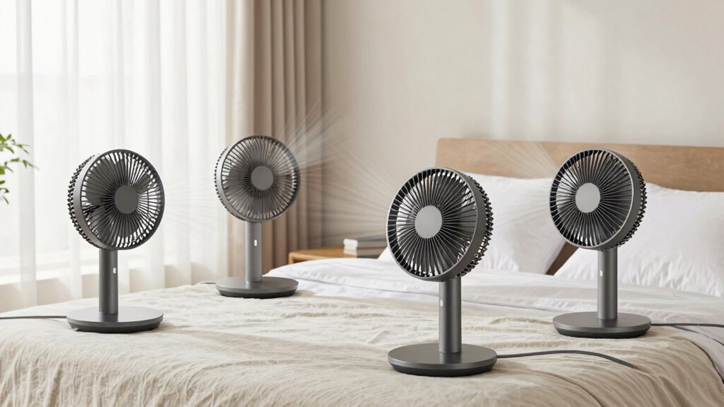 silent bedroom fan reviews