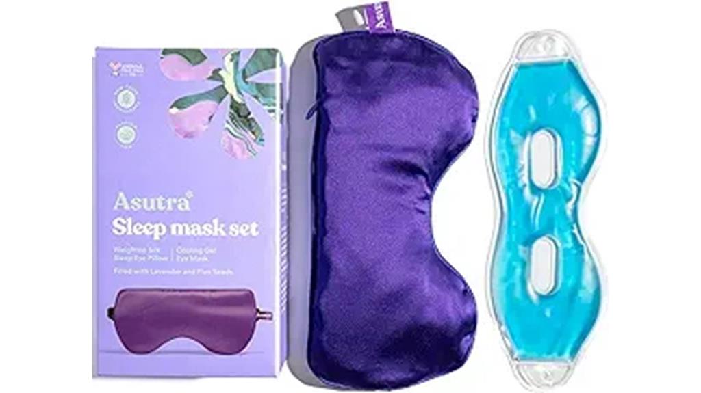 silk purple sleep pillow