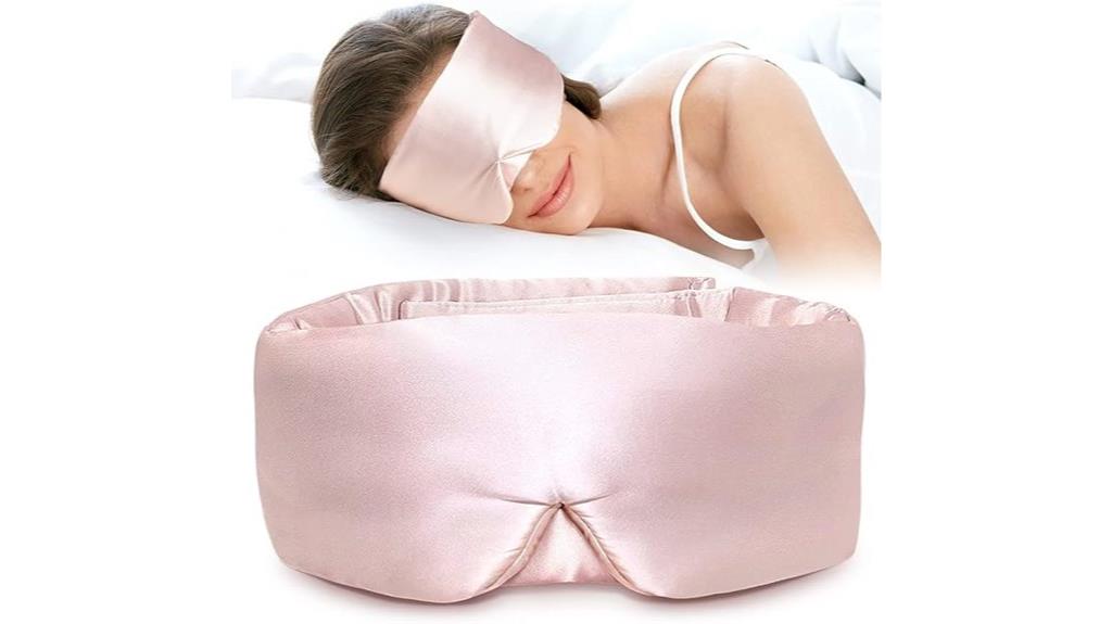 silk sleep mask for side sleepers