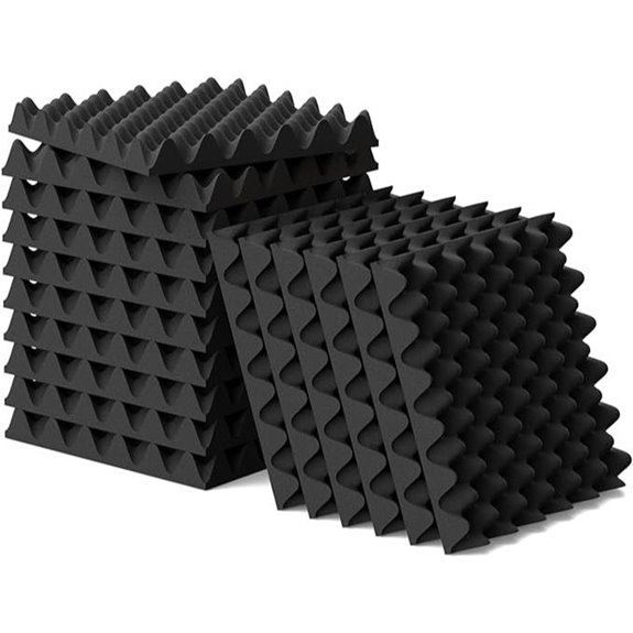 6 Pack Acoustic Foam Panels for Soundproofing