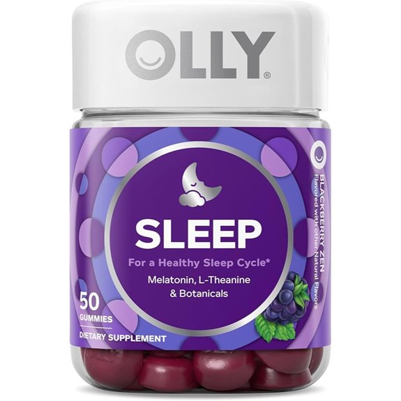OLLY Restful Sleep Gummies with Melatonin & L-Theanine