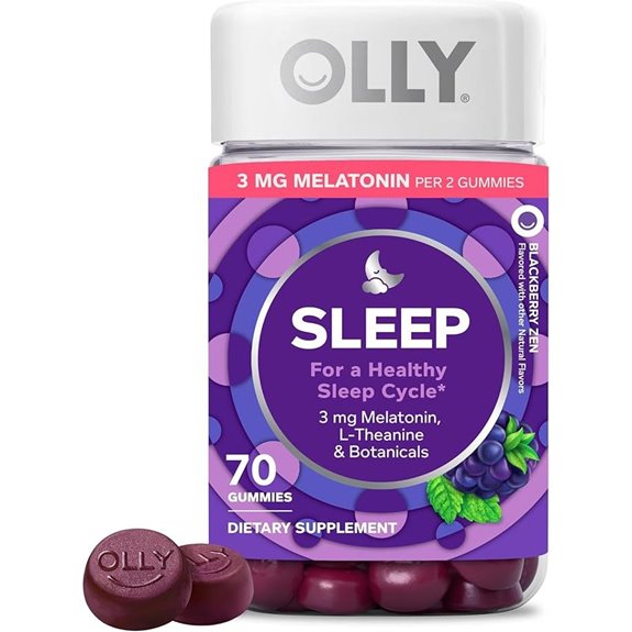 OLLY Sleep Gummies with Melatonin and Herbs (70 Count)
