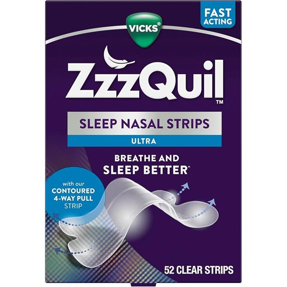 ZzzQuil Nasal Strips for Snoring and Congestion