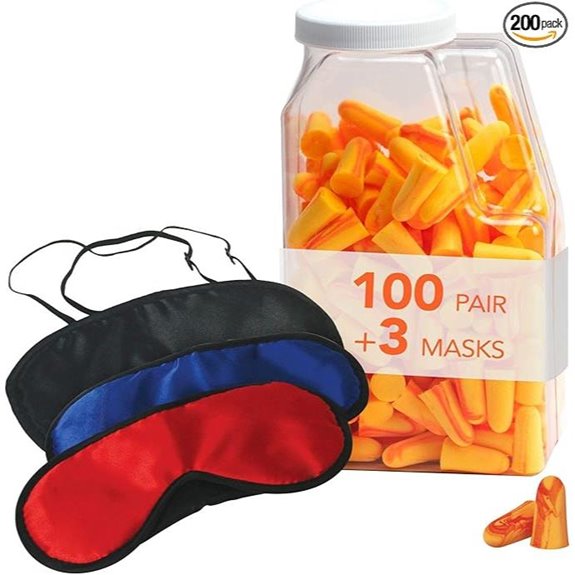 Flents Sleep Kit with Ear Plugs and Masks
