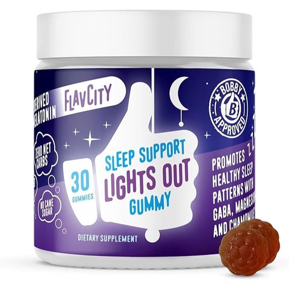 FlavCity Sleep Gummies with GABA Magnesium & Chamomile