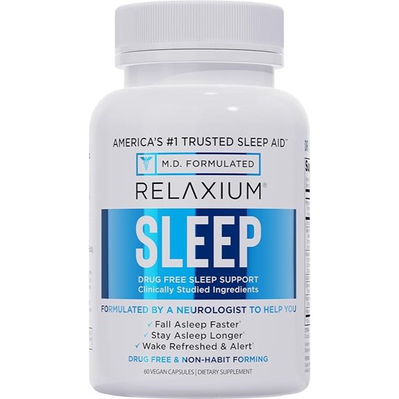 Relaxium Sleep Aid with Melatonin and Adaptogens