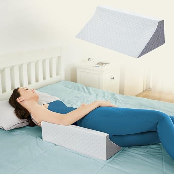 Wedge Pillow for Sleep and Back Support