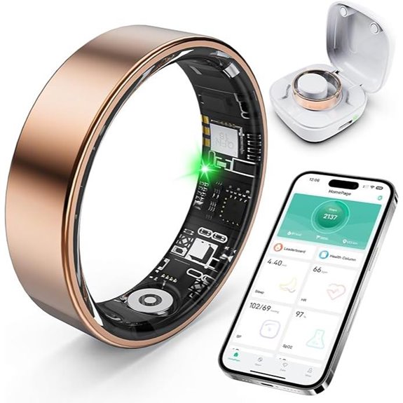 Smart Ring with Sleep and Health Monitoring