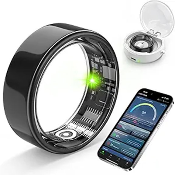 Smart Ring with Sleep and Heart Rate Monitoring