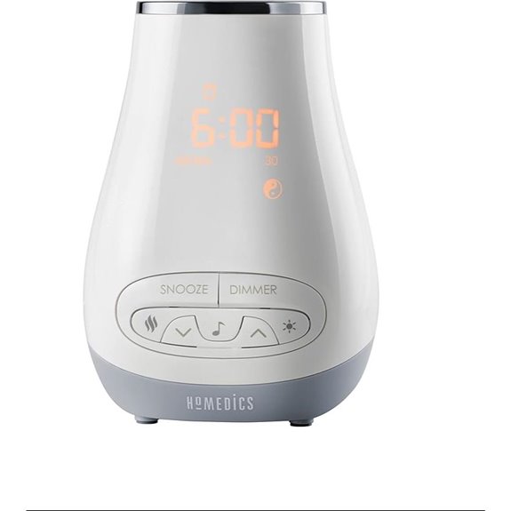 Slumber Scents Alarm Clock with Diffuser and Sounds
