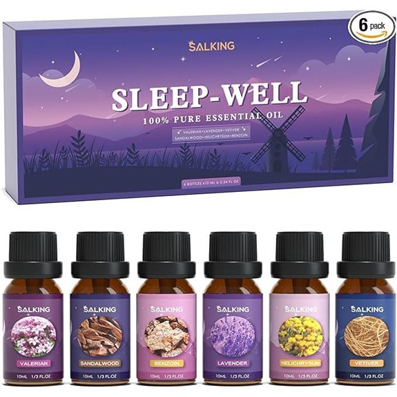 SALKING Sleep Essential Oils Set (6 x 10ml)