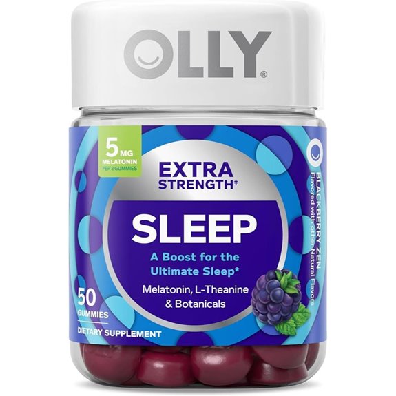 OLLY Sleep Gummies with Melatonin and Herbs (50 Count)