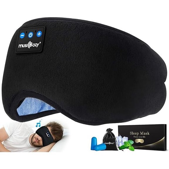 MUSICOZY Sleep Headphones Headband with Built-in Speakers