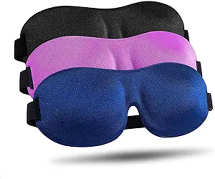 LKY Sleep Mask 3-Pack for Side Sleepers