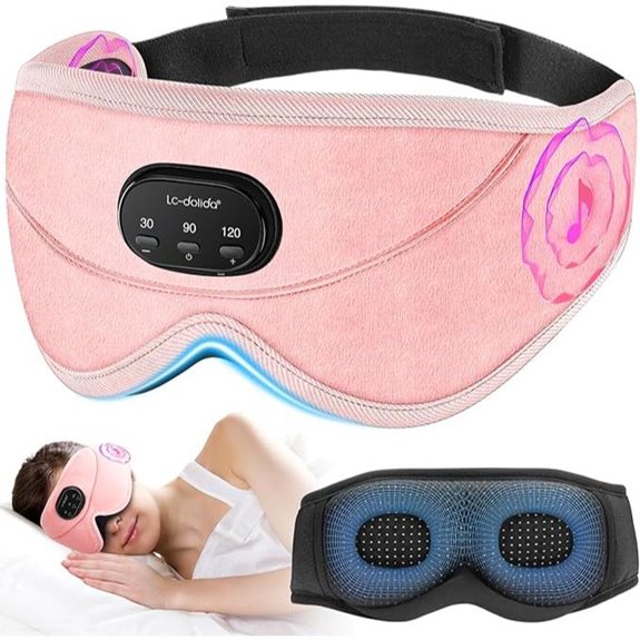 LC-dolida Sleep Mask with Bluetooth Headphones