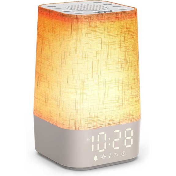 White Noise Machine with Sleep Timer & Sunrise Alarm