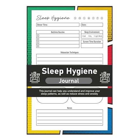 Sleep Hygiene Journal for Tracking Sleep Patterns