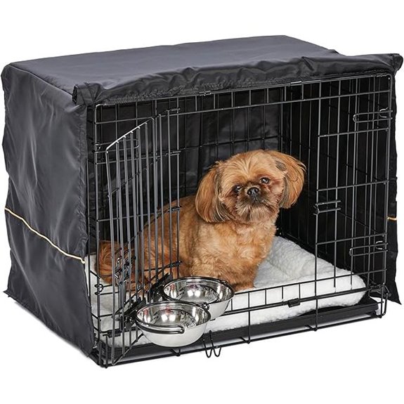 MidWest 24-inch Dog Crate Starter Kit for Small Breeds