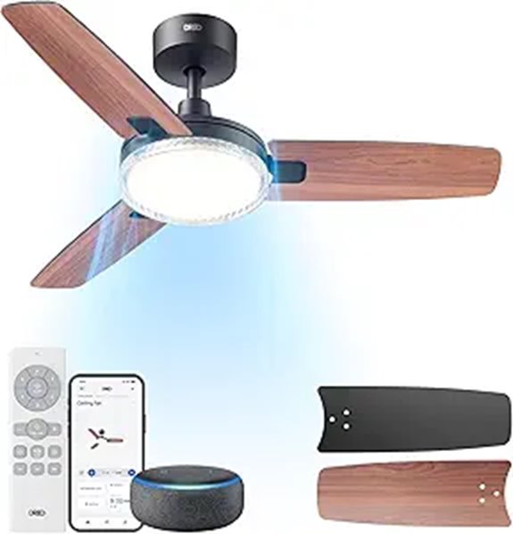 Dreo 42 Smart Ceiling Fan with Lights and Remote