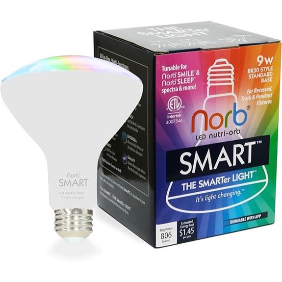 NorbSMART Tunable LED Bulb 2-Pack with App Control