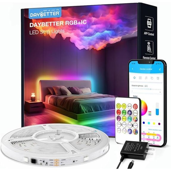 DAYBETTER Smart LED Strip Lights with App Control