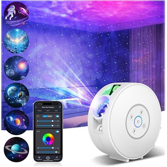 Smart Star Light Projector with App & Voice Control